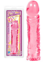 Classic 8 inch Dildo Pink Jelly