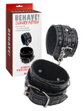 Behave! Luxury Fetish - Surrender Wrist Restraints