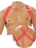 TOF Paris - Party Boy Elastic Harness - Red